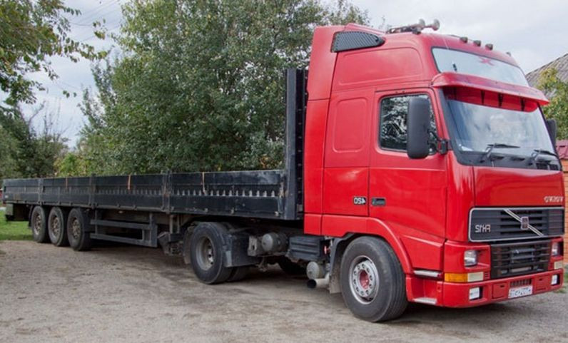 Аренда длинномера - Еврофура Volvo 13,6м