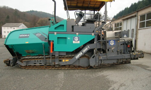 Аренда асфальтоукладчика Vogele SUPER 1800-1