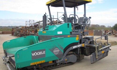 Аренда асфальтоукладчика Vogele SUPER 1300-2