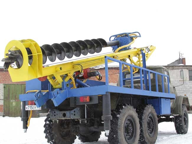 Аренда бурильно-крановой машины БКМ-307