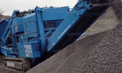 Аренда конусной дробилки Terex Pegson 1000 MXT