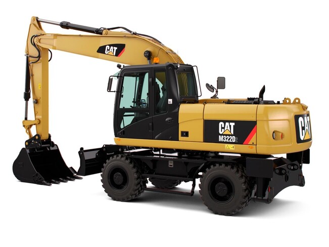 Аренда колесного экскаватора Caterpillar M322D