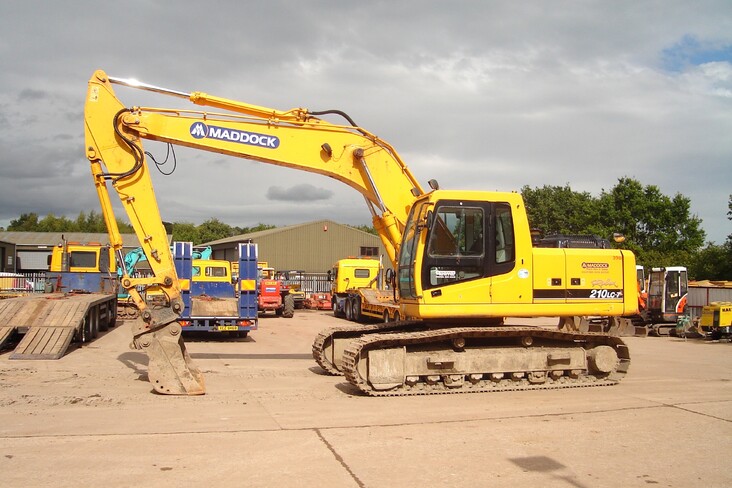 Аренда гусеничного экскаватора Hyundai R 210LC-7