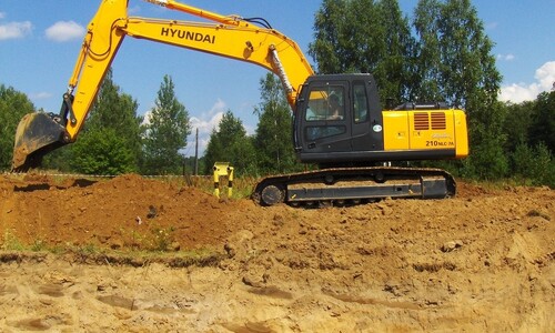 Аренда гусеничного экскаватора Hyundai R 210NLC-7A