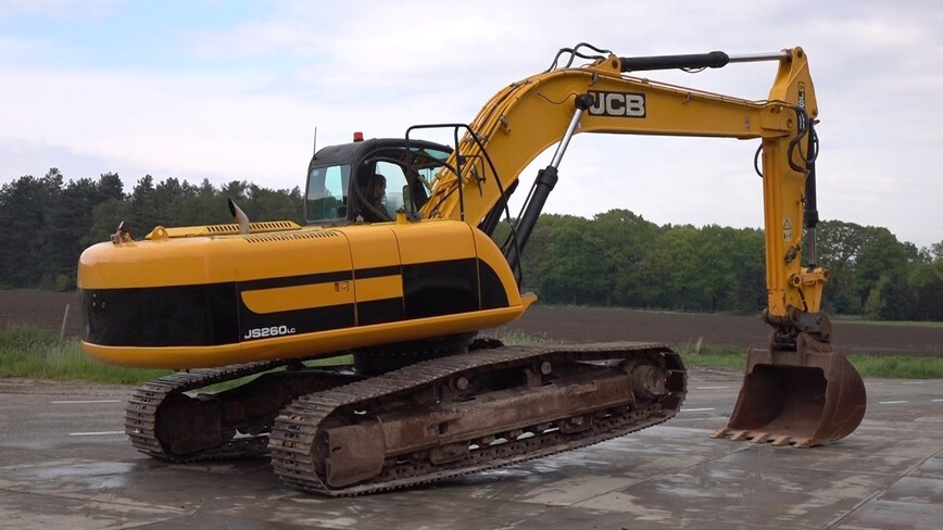 Аренда гусеничного экскаватора JCB JS 260LC