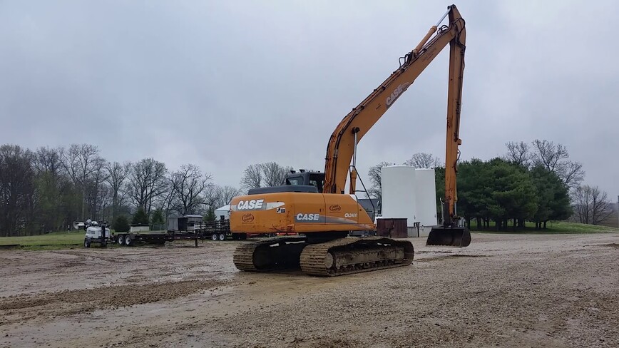 Аренда гусеничного экскаватора Case CX330 LR