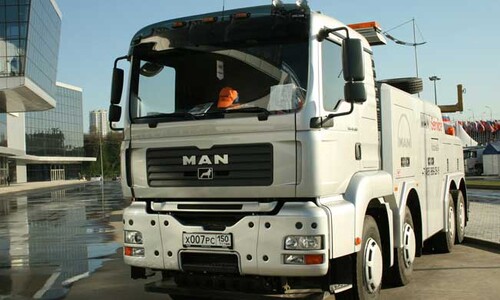 Аренда грузового эвакуатора MAN TGS 41.480 BL
