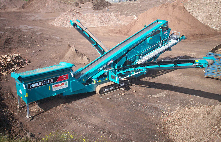 Аренда грохота Powerscreen Chieftain 2100X Bivitec
