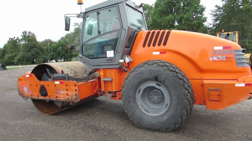 Аренда дорожного катка Hamm 3516 HT