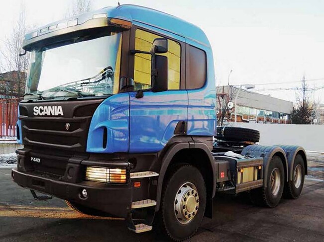 Аренда лесовоза Scania P440 6×4 off-road