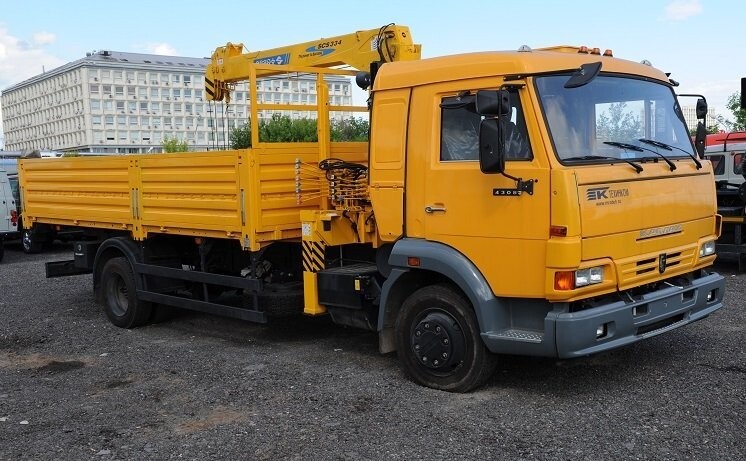 Аренда крана-манипулятора (КМУ) SooSan SCS334