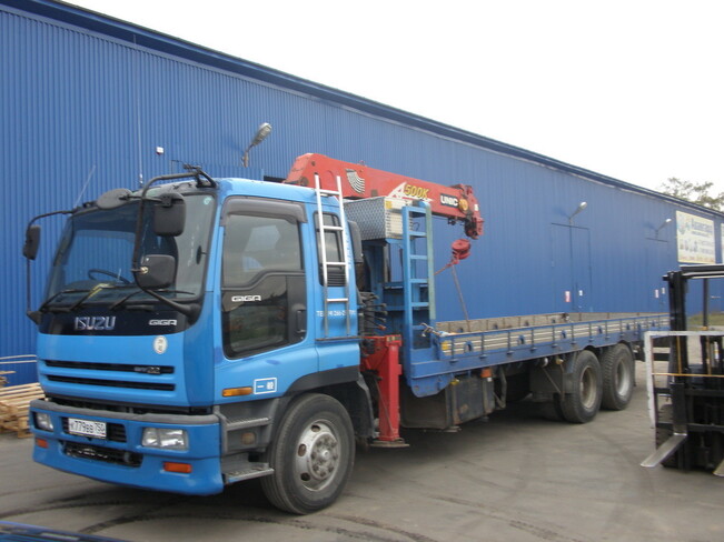Аренда манипулятора КМУ UNIC A500K на шасси Isuzu