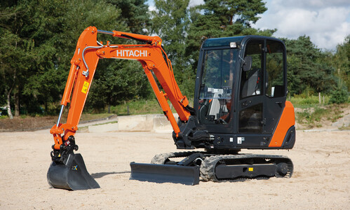 Аренда мини-экскаватора Hitachi ZX27U-3