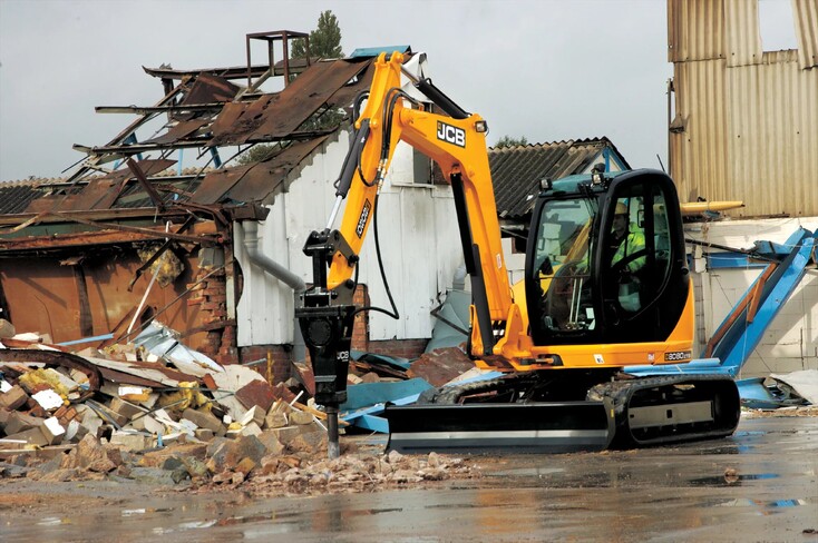 Аренда гусеничного экскаватора JCB 8080 ZTS