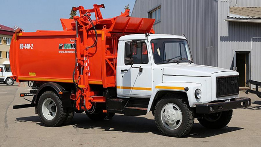 Аренда мусоровоза КО-440-2 на шасси ГАЗ-3309