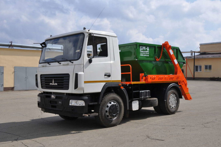 Аренда мусоровоза МАЗ МКС-3501