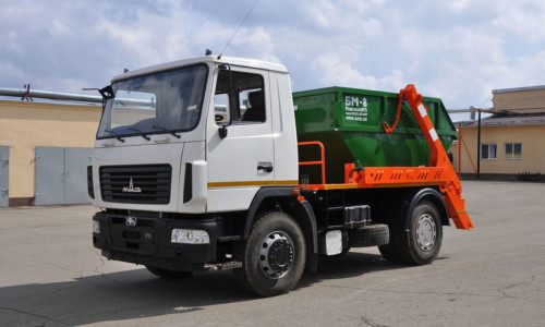 Аренда мусоровоза МАЗ МКС-3501