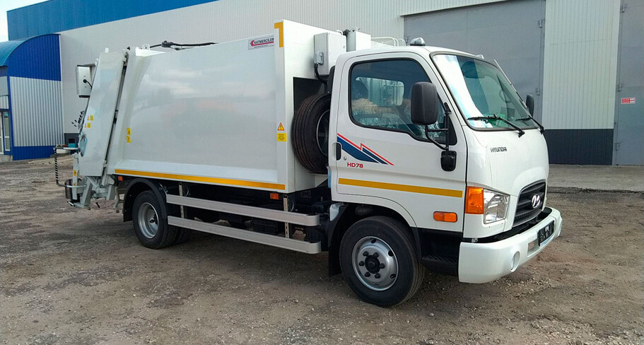 Аренда мусоровоза Hyundai HD 78