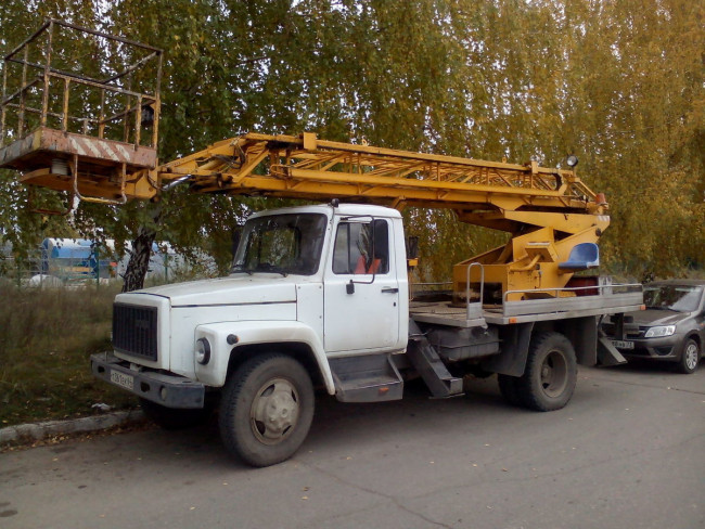 Аренда автовышки (автогидроподъемника) ГАЗ 3307 Т17 телескопический