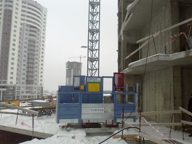 Аренда мачтового подъемника Geda 1200 Z