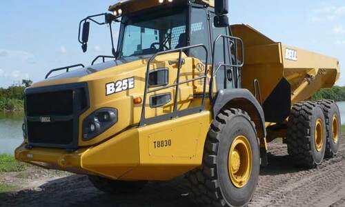 Аренда сочлененного самосвала BELL B 25 E