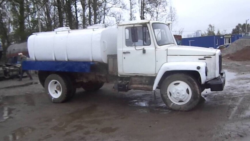 Аренда водовоза ГАЗ-3309 4 куба